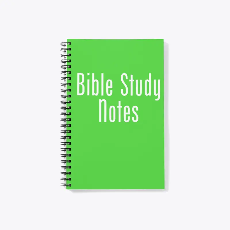 Bible Study Notebook