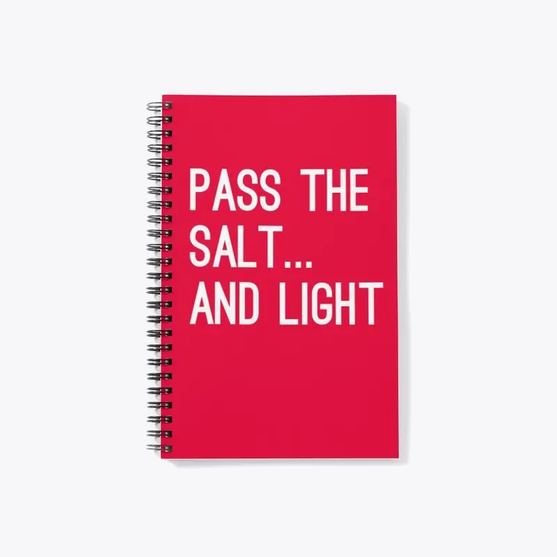 Pass The Salt Notebook